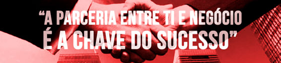 A parceria entre ti e negócio é a chave do sucesso